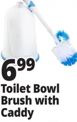 Ocean State Job Lot Gleam Toilet Bowl Under Rim Brush and Caddy offer