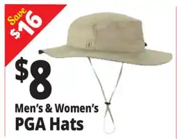 Ocean State Job Lot Men's & Women's PGA Hats offer