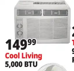 Ocean State Job Lot Cool-Living 5 000 BTU Window Air Conditioner offer