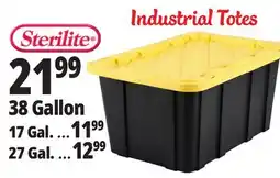 Ocean State Job Lot Sterilite Industrial Strong Box Tote 27 Gal offer