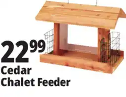 Ocean State Job Lot Cedar Chalet Feeder offer