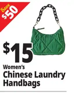 Ocean State Job Lot Women's Chinese Laundry Handbags offer