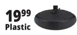 Ocean State Job Lot Round Fillable Plastic Umbrella Base offer