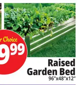 Ocean State Job Lot Galvanized Raised Garden Bed 96 x 48 x 12 offer