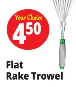Ocean State Job Lot Tiller & Rowe Garden Flat Rake offer
