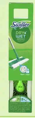 Ocean State Job Lot Swiffer Sweeper 2-in-1 Dry & Wet Multi-Surface Floor Cleaner Starter Kit 11-piece offer