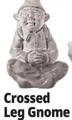 Ocean State Job Lot Crossed Leg Gnome offer