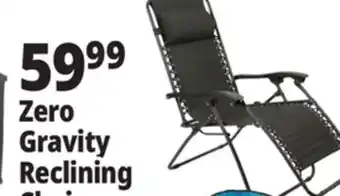 Ocean State Job Lot Oxford Cloth Zero Gravity Chair offer