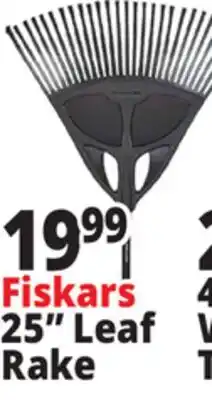 Ocean State Job Lot Fiskars 25 Leaf Rake offer