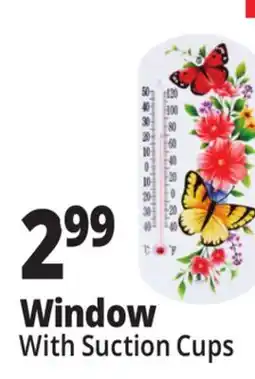 Ocean State Job Lot Outdoor Living Accents Window Thermometer offer