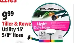 Ocean State Job Lot Tiller & Rowe Light Duty Hose 5/8 x 15' offer