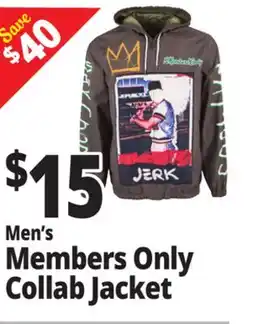 Ocean State Job Lot Men's Members Only Collab Jacket offer