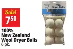 Ocean State Job Lot 100% New Zealand Wool Dryer Balls offer
