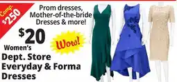 Ocean State Job Lot Dept. Store Everyday & Forma Dresses offer