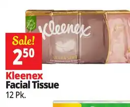Ocean State Job Lot Kleenex Ultra Soft Pocket Pack Face Tissues 12 Count offer