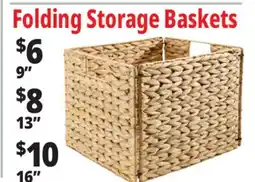 Ocean State Job Lot Folding Storage Baskets offer