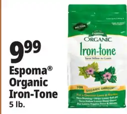 Ocean State Job Lot Espoma Organic Iron Tone Plant Food 5 lbs offer