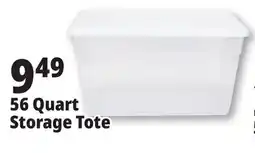 Ocean State Job Lot Gracious Living Clear Tote with Flip Top Lid 14 Gal offer