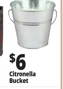 Ocean State Job Lot Citronella Bucket Candle 24oz offer