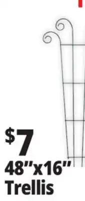 Ocean State Job Lot Panacea Planter Trellis 48 offer