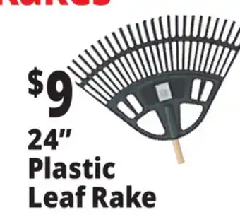 Ocean State Job Lot 24 Plastic Leaf Rake offer