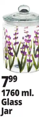 Ocean State Job Lot 1760 ml. Glass Jar offer
