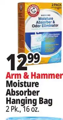 Ocean State Job Lot Arm & Hammer Moisture Absorber Hanging Bag offer