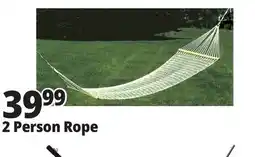 Ocean State Job Lot 2 Person Rope Hammock 60 x 80 offer