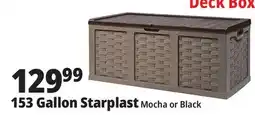 Ocean State Job Lot Extra Large Rattan Style Storage Box Black 153 Gal offer