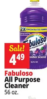 Ocean State Job Lot Fabuloso All Purpose Cleaner offer