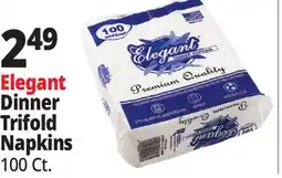 Ocean State Job Lot Elegant Paper Dinner Napkins 100-Count offer