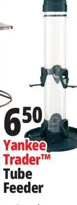 Ocean State Job Lot Yankee Trader Bird Tube Feeder with Tray Green offer