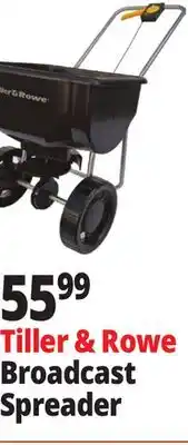 Ocean State Job Lot Tiller & Rowe Broadcast Spreader offer