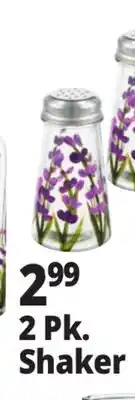 Ocean State Job Lot 2 Pk. Shaker Hand Painted Glass offer