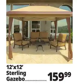 Ocean State Job Lot Sterling 12' x 12' Instant Pop-Up Gazebo offer