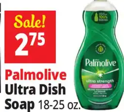 Ocean State Job Lot Palmolive Ultra Strength Dish Liquid 20 oz offer