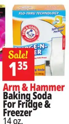 Ocean State Job Lot Arm & Hammer Fridge & Freezer Baking Soda 14 oz offer