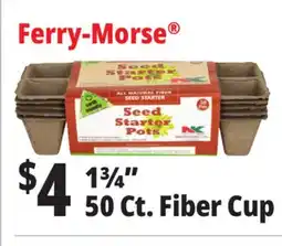 Ocean State Job Lot All Natural Fiber Seed Starter Pots 50-pots offer