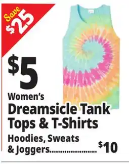Ocean State Job Lot Dreamsicle Tank Tops & T-shirts offer