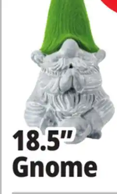 Ocean State Job Lot Garden Gnome 18.5 offer