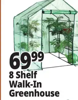 Ocean State Job Lot Tiller & Rowe 8 Shelf Walk-in Greenhouse offer