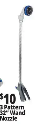 Ocean State Job Lot Tiller & Rowe 3-Pattern Adjustable Head Watering Wand offer