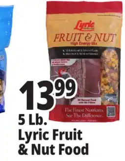 Ocean State Job Lot Lyric Fruit and Nut High Energy Wild Bird Food Mix 5 lbs offer