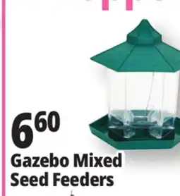 Ocean State Job Lot Gazebo Mixed Seed Feeders offer