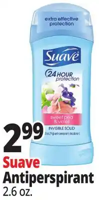 Ocean State Job Lot Suave Antiperspirant offer