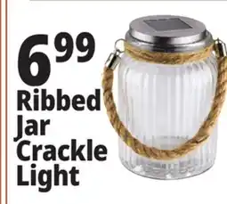 Ocean State Job Lot Solar Glass Jar LED Light 6 offer