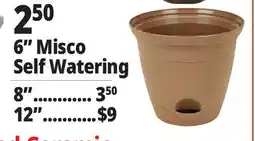 Ocean State Job Lot Misco Self Watering Resin Planter 6 offer