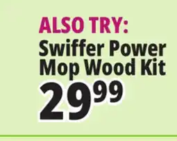 Ocean State Job Lot Swiffer Power Mop for Wood Floor Cleaning Kit 6 Piece offer