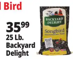 Ocean State Job Lot 25 Lb. Backyard Delight offer