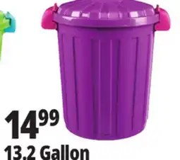 Ocean State Job Lot HemiCasa Large Clear Oscar Bin with Lid and Handles offer